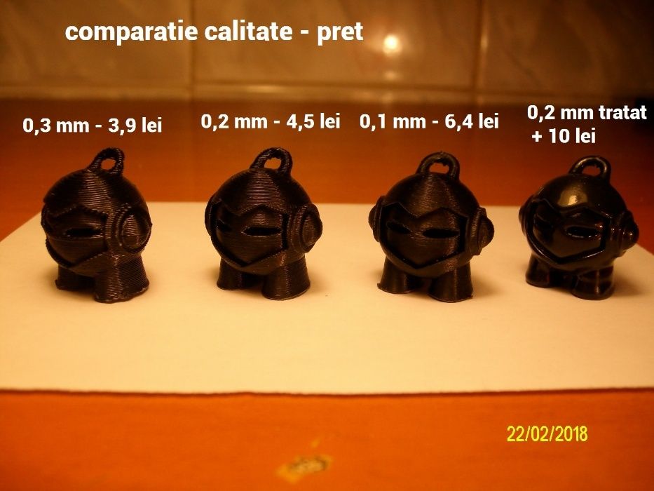 Imprimare/printare 3D, prototipare si proiectare grafica 3D, 2D. DTP.