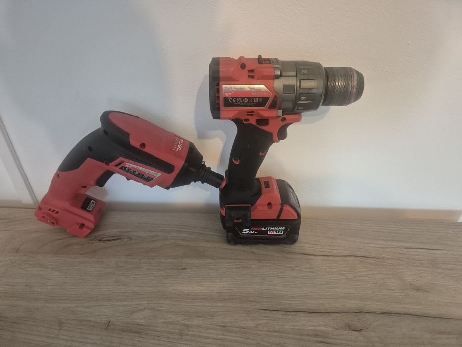 Milwaukee set fdd3 + rigips noua
