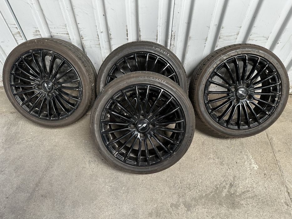 Jante Brock B24 17” 4x108 + anvelope 205/45 R17
