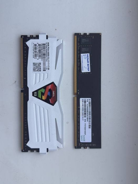 Оперативка 8gb ddr4