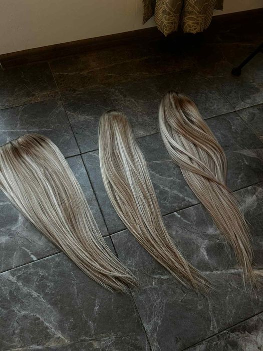 Естествена Славянска Коса/екстеншъни – 60 см, 300 гр (Отто Бутик)