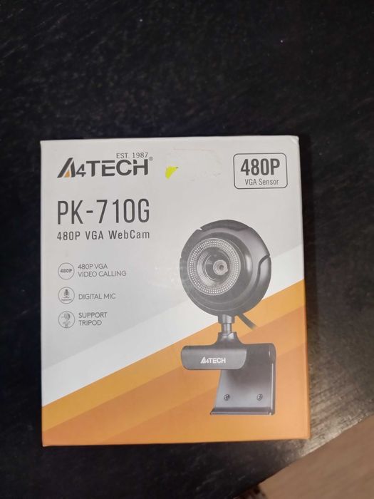 Уеб Камера A4TECH PK-710G – 480p VGA  чисто нова в кутия