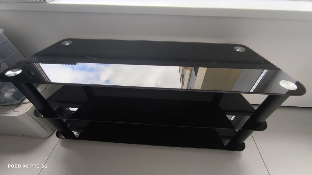 Тумба для ТВ черная