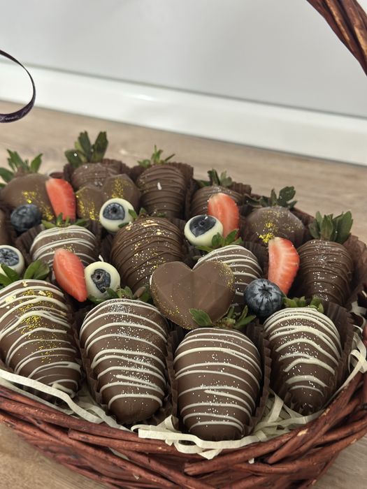 Клубника в шоколаде //Подарочный набор