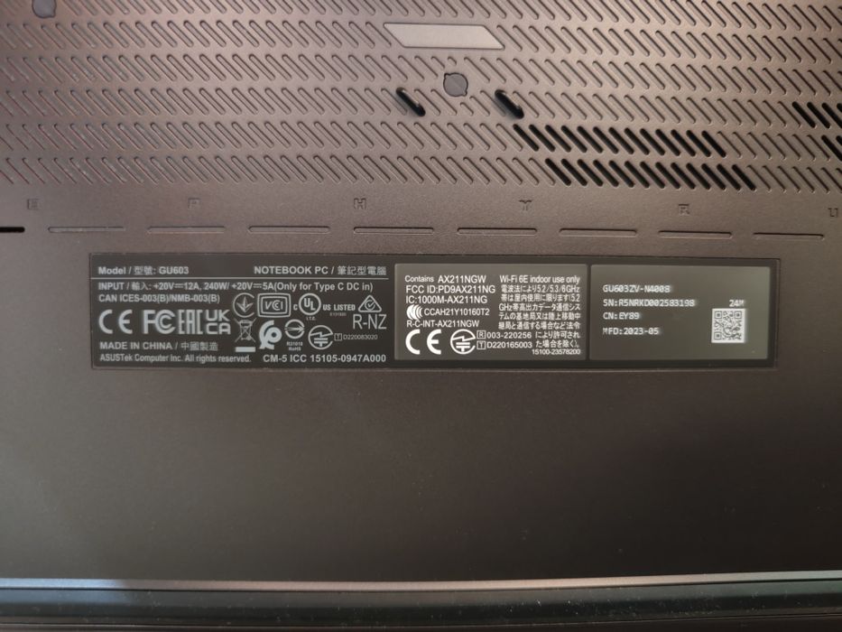 Asus rog zephyrus g16