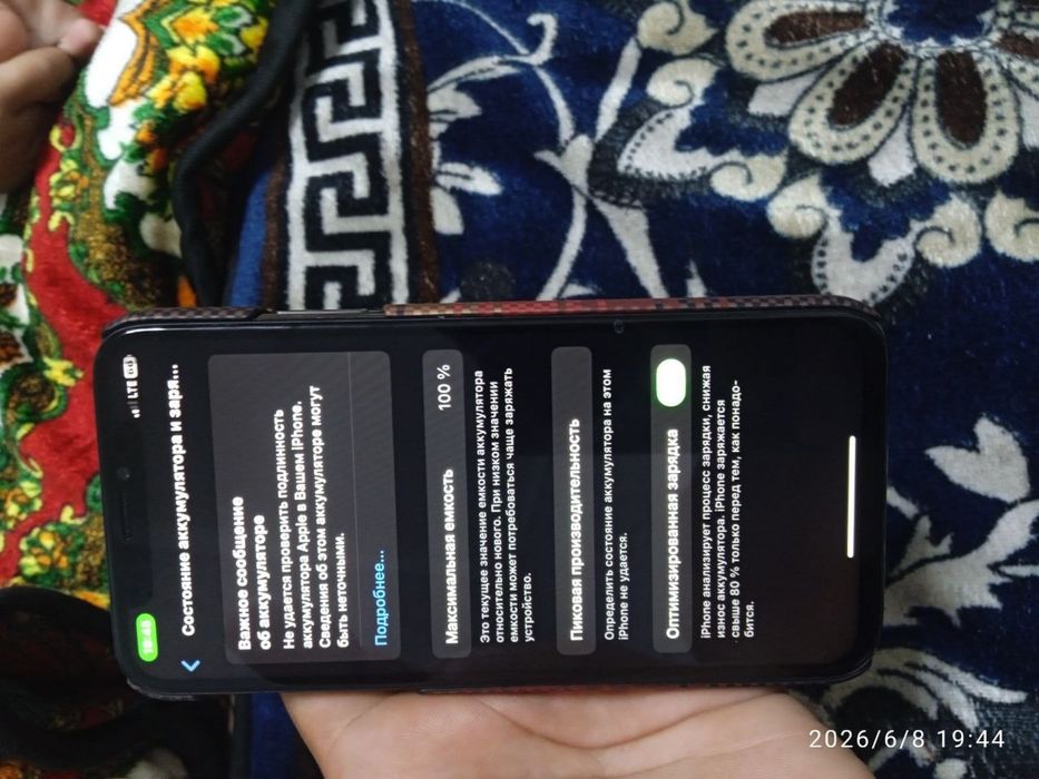 Iphone xs xolati zor