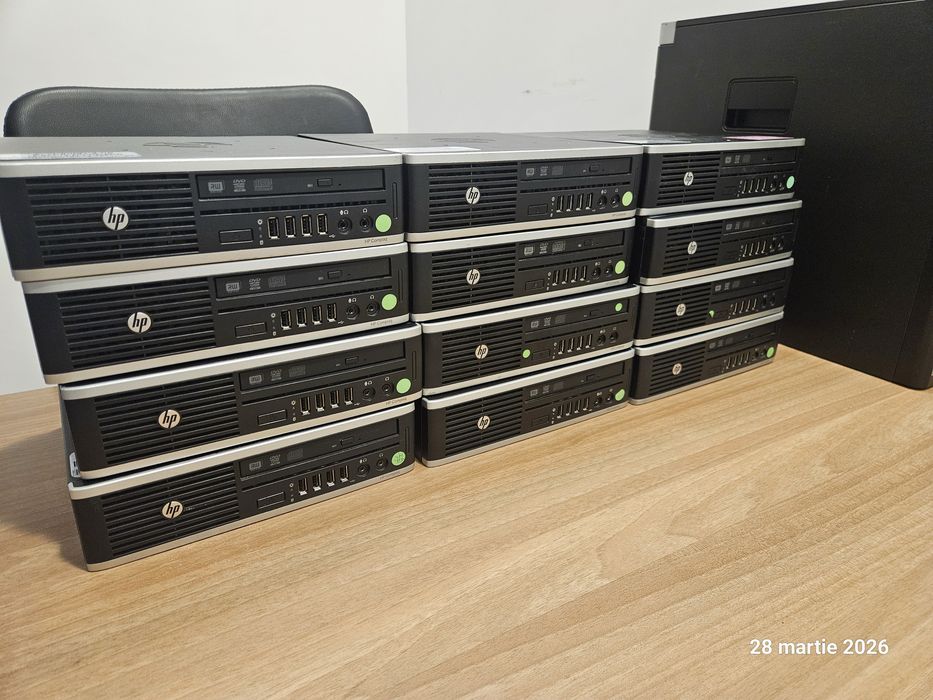 HP Compaq elite 8300 Ultra-Slim Desktop (USDT) +Monitoare profesionale