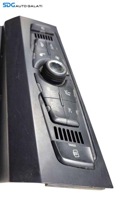 Panou Modul Unitate Comanda AC Aer Conditionat Clima Climatronic Incalzire in Scaun Scaune Audi A5 8T 2009 - 2013 Cod 8T1820043AN [L7269]