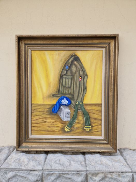 Прекрасна много добра картина масло върху платно