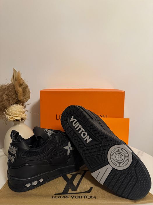 Adidasi/Papuci  L O U I S V U I T T O N   Skate Full Black