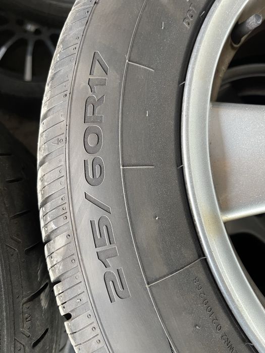 Set jante aliaj R17 5x114,3 Hyundai Kia cu anvelope 215 60 R17