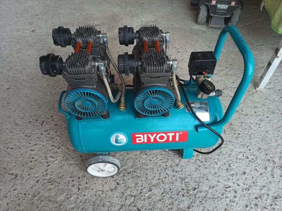 Компрессор без шумные 4- поршин холати яхши