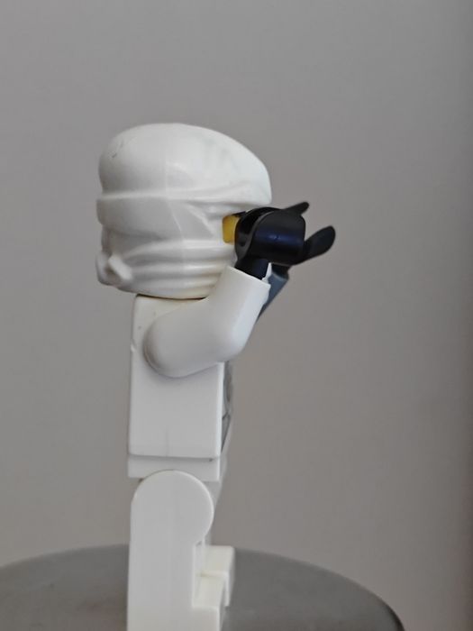 Lego Ninjago Zane battle damage
