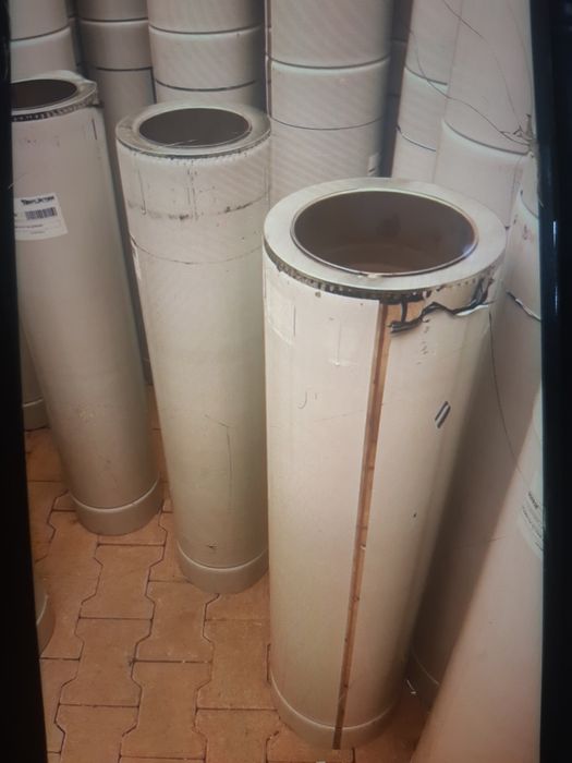 Tubulatura Inox cos fum centrala-Cos fum inox izolat-neizolat