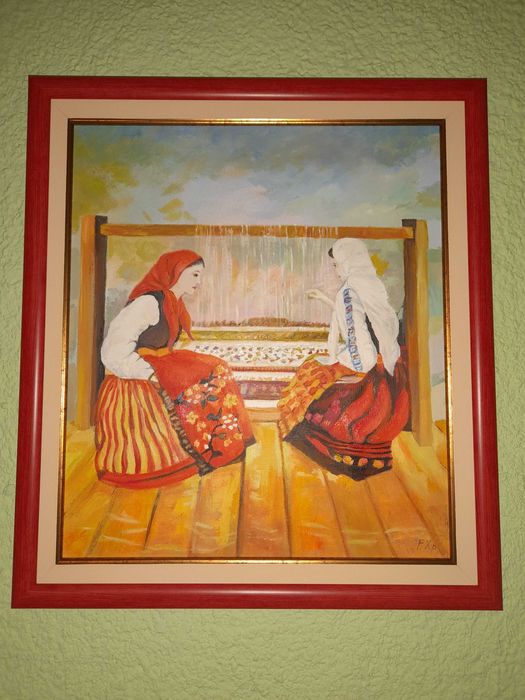 Рисувани маслени картини и гоблен