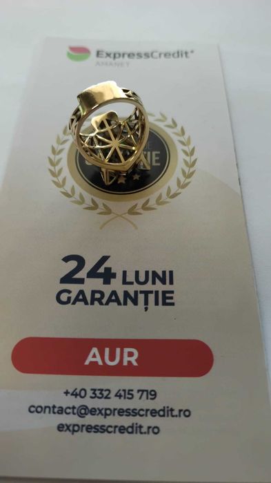 (AG 35) Inel aur 14K "Tigru" B.34359 /Garantie 2 ani / 2395 lei