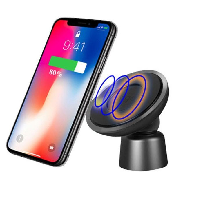 Suport Wireless la telefon. Incărcare rapidă. Negru. Nou!!