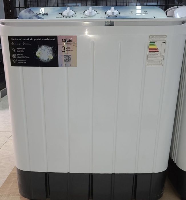 Стиралька полуавтомат Artel 7Kg New