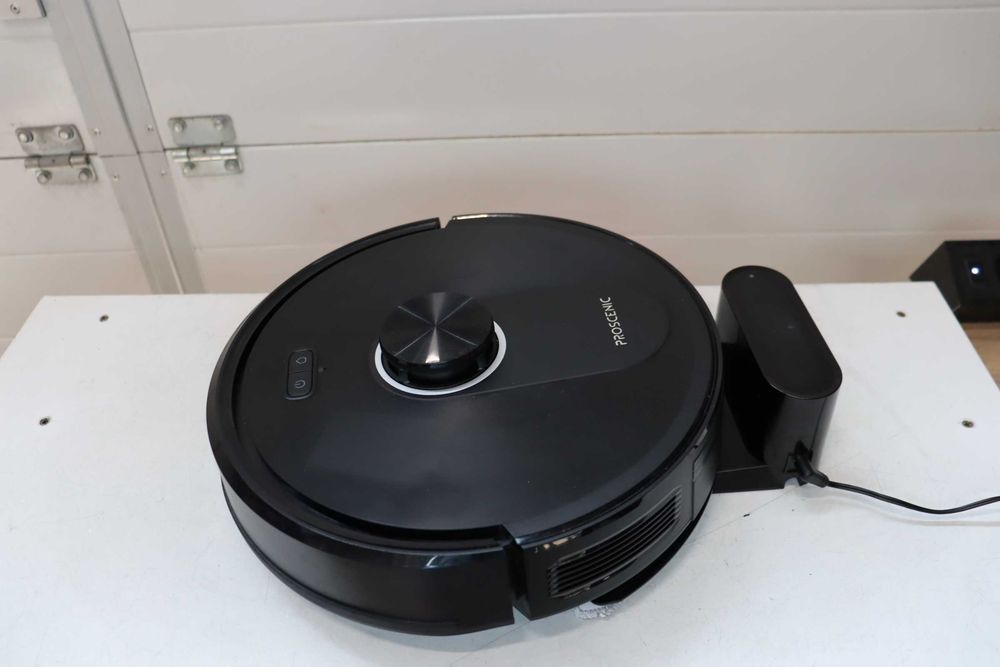 Прахосмукачка робот Proscenic Q10 с моп, 8000Pa, Google Home, Siri или IFTTT, 360° LiDAR навигация, Станция