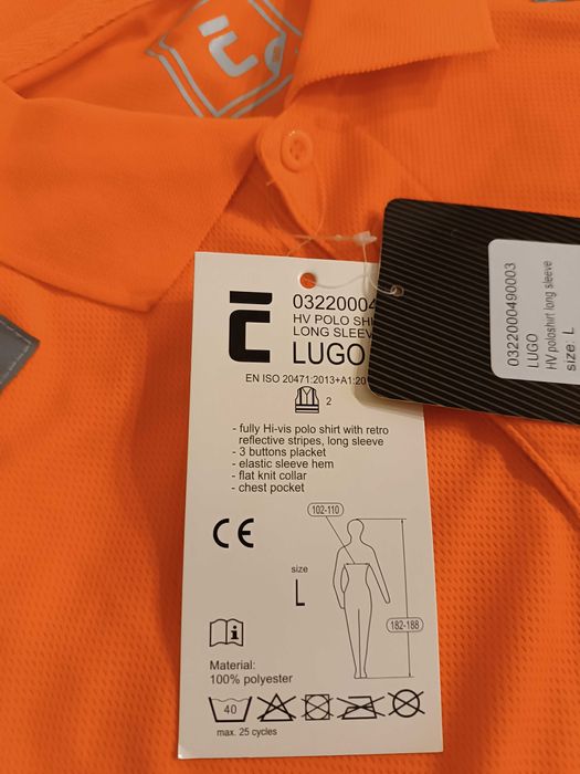 Bluza/tricou de vara LUGO reflectorizant mar L