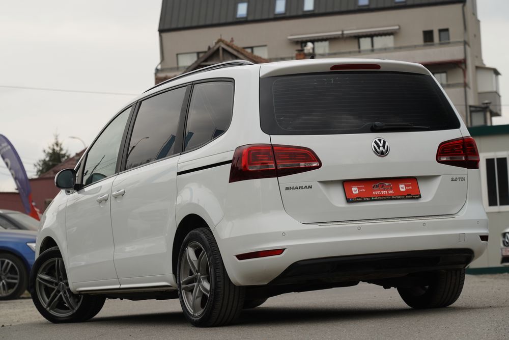 Volkswagen Sharan Highline 7Loc 2016 2.0Diesel 150cp Euro 6 Automat / 1 An Garantie Motor Cutie complet / Numere rosii / Rate / Transport la domiciliu