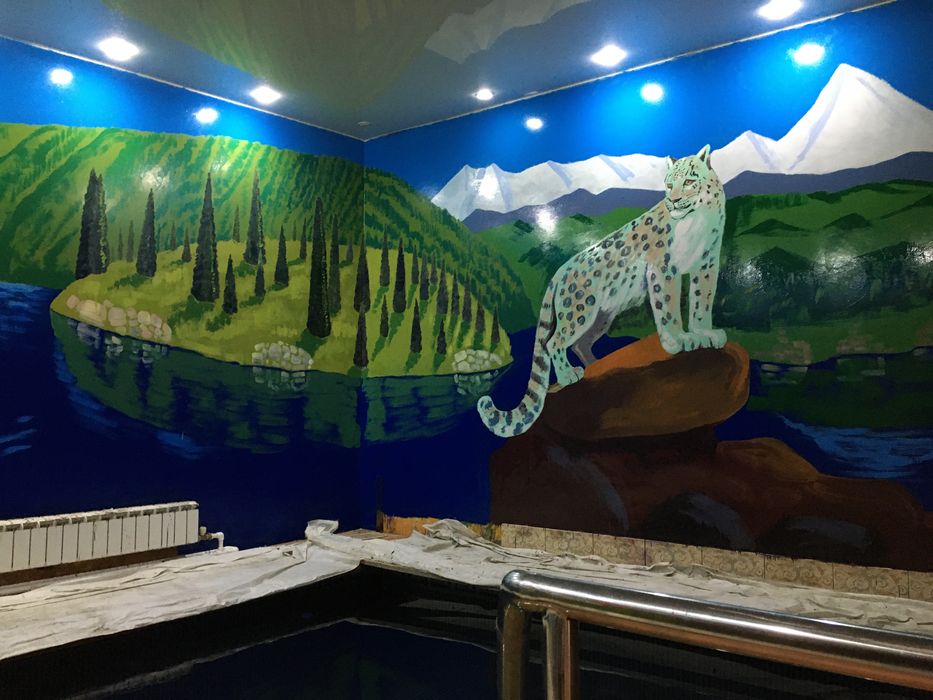 Художественная настенная роспись!