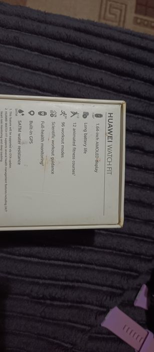 Продам смарт часы HUAWEI WATCH FIT