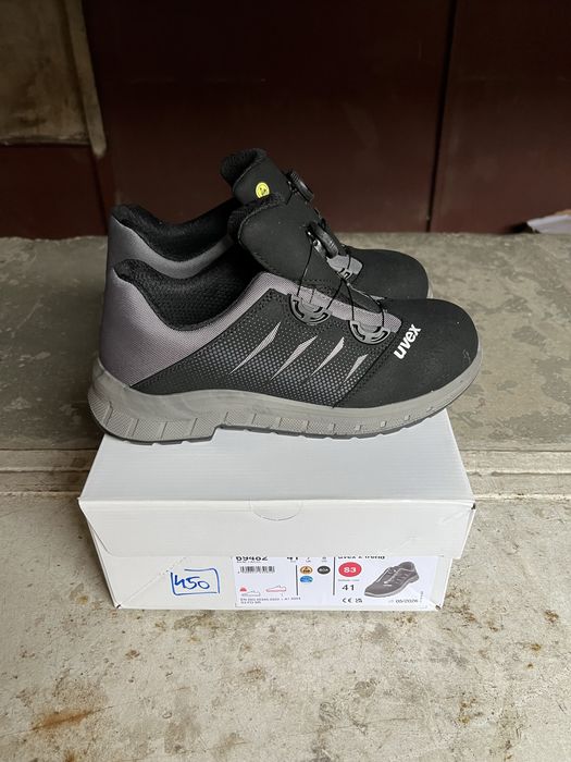 Vand pantofi protectie Uvex marimea 41 cu sistem BOA
