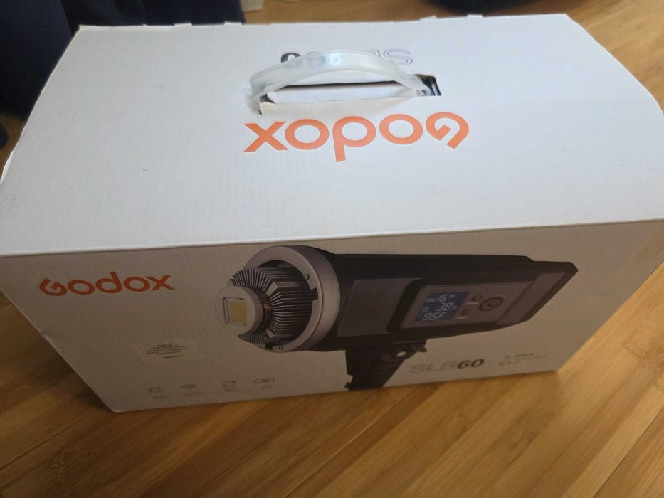 Godox SLB60W lumină portabila+studio cu softbox și stativ-ca nou
