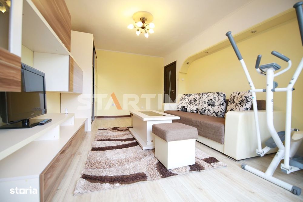 Apartament mobilat doua camere cu parcare Calea Bucuresti