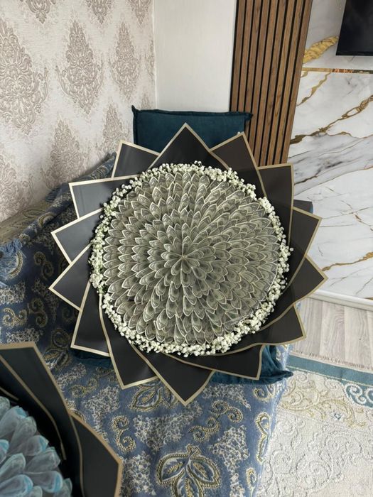 Денежный букет, букеты из денег, идеи для подарка