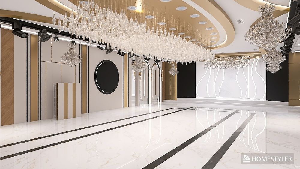 Установка люстры