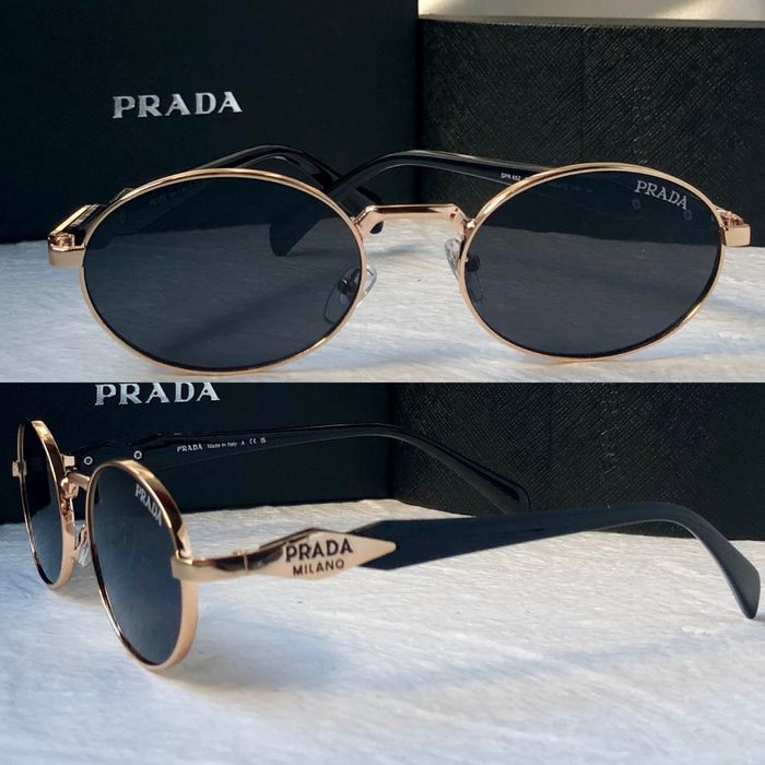 Дамски слънчеви очила кръгли овални елипса 2 цвята златни сребърни