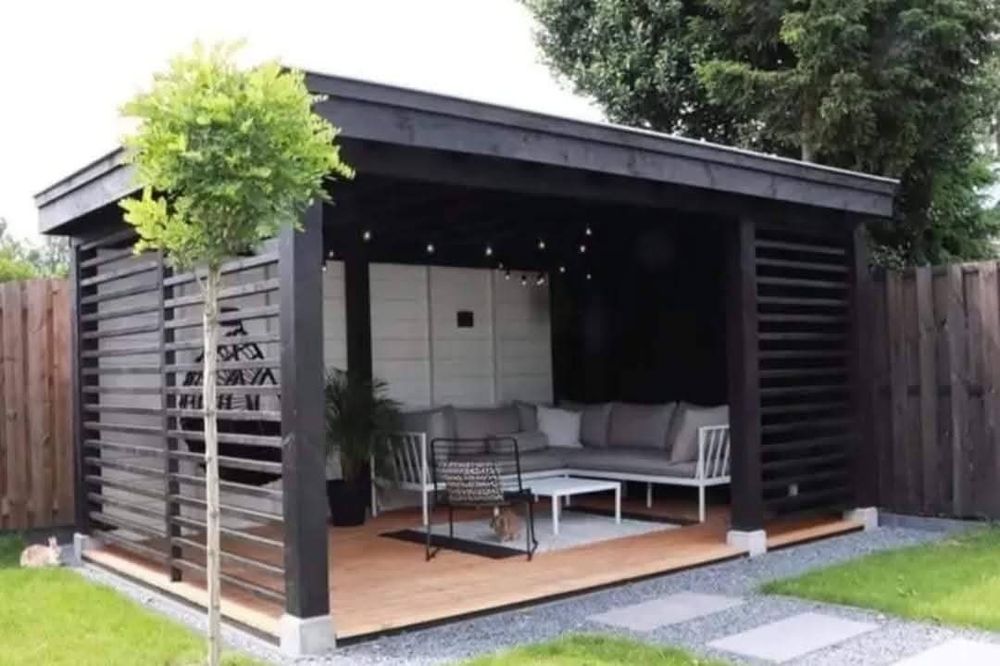 Foișor și terase mobilier și gradina