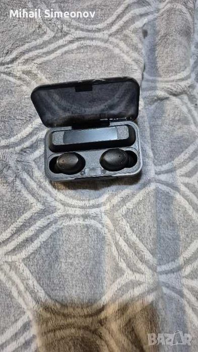 Слушалки TWS Wireless BTH-F9-5, Bluetooth, В ухото, Universal, Black