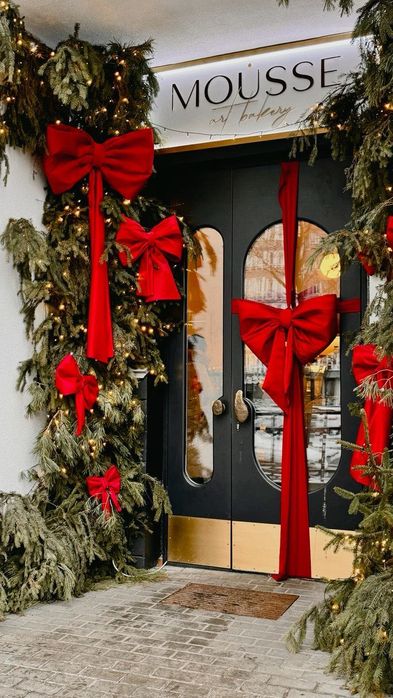 Бант украшение для фасада