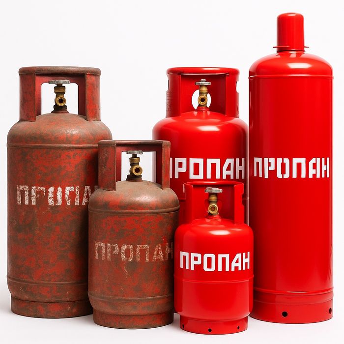 ДОСТАВКА газовых баллонов