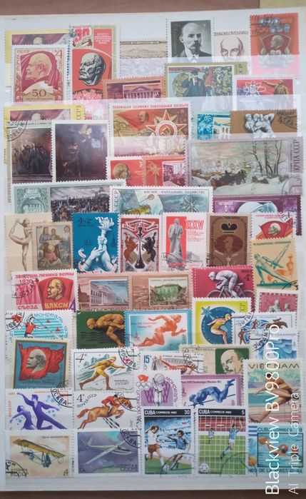 Албум с колекции от пощенски марки