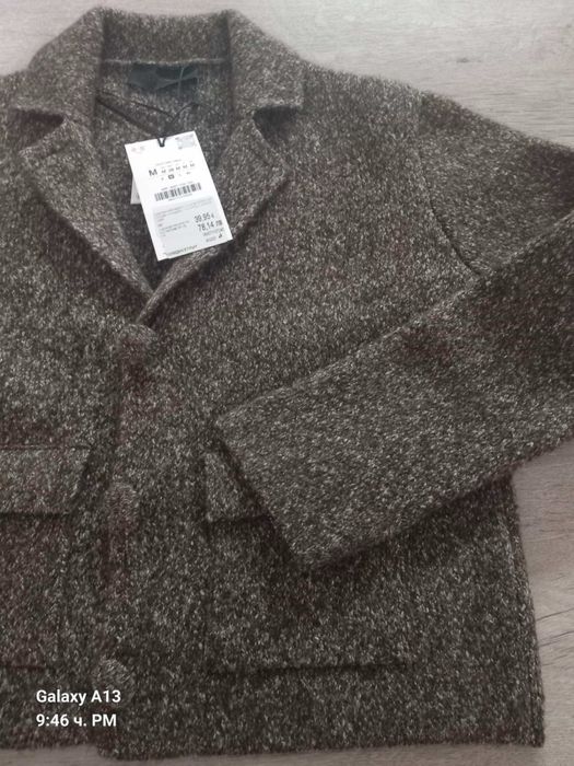 Zara  Жилетка кафява с копчета