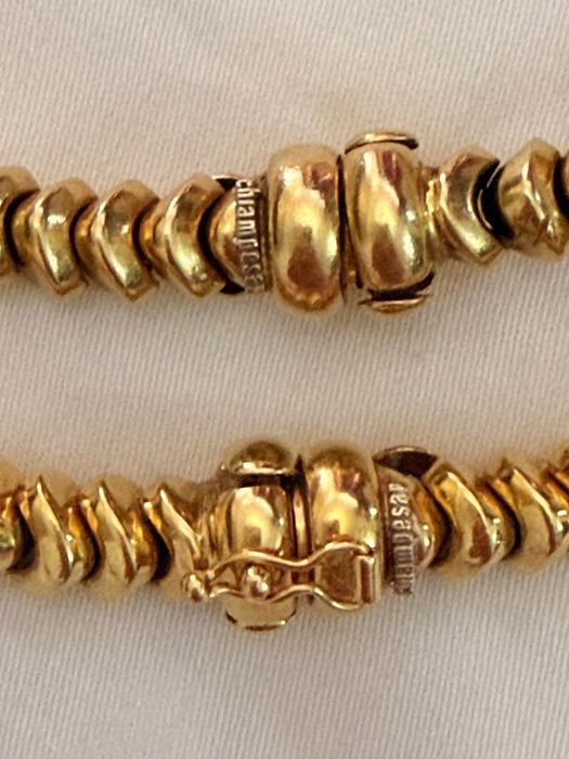 Set din aur de 18k