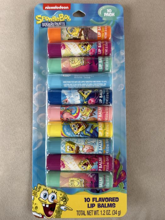 Балсами за устни Калинката, Барби, Спончдж Боб, Семейство Флинтстон