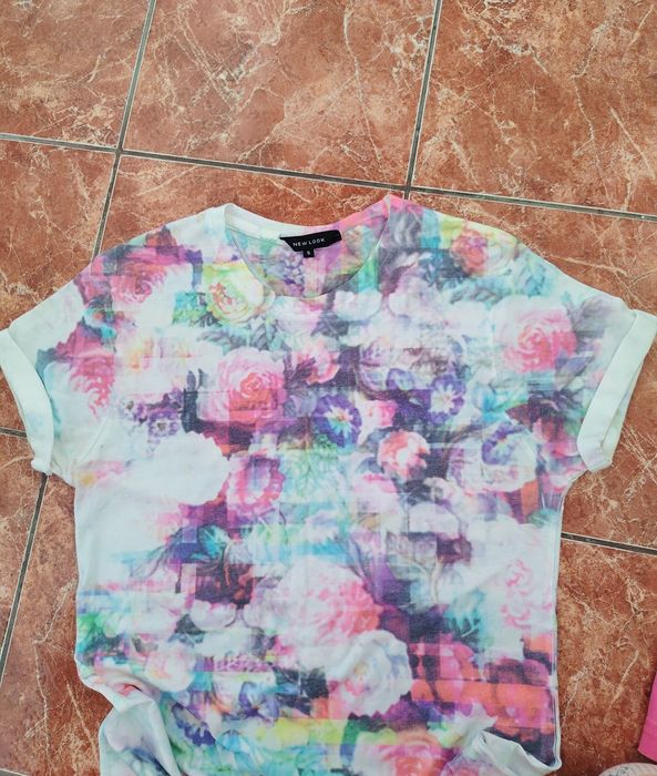 Set dama mărimea M, blugi scurți roz