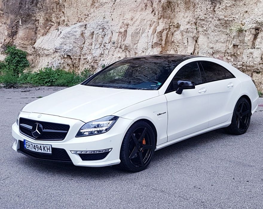 W218 S218 CLS63AMG пакет броня калници капак дифузьор накрайници