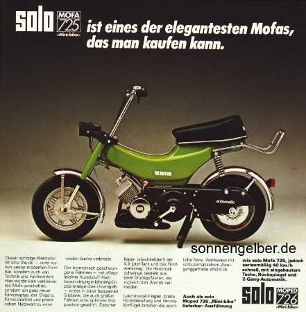 SOLO 49cc an faricatie 1978