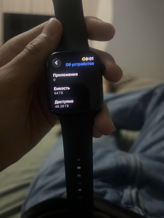 Apple Watch Series 9 45mm (GPS) — АКБ 100% / Оригинал