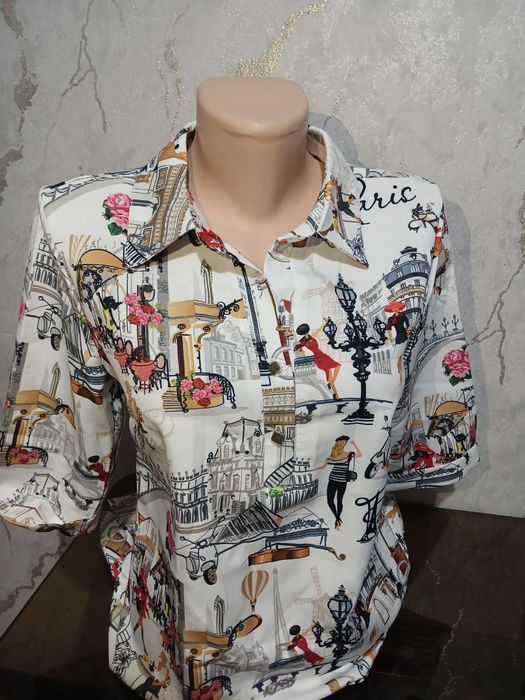 В наличии платья-рубашки белого и бежевого цвета.отличного качества