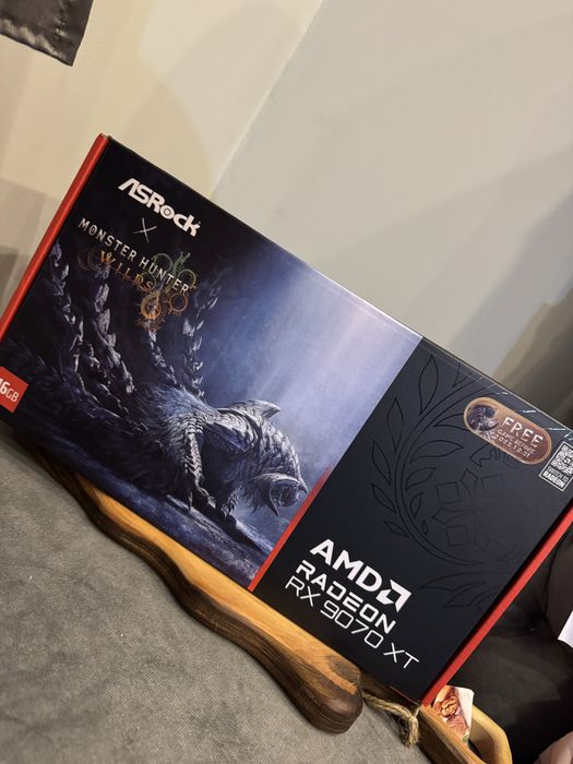 Видео карта RX9070 XT ASRock Wild Hunter Limited Edition AMD Radeon