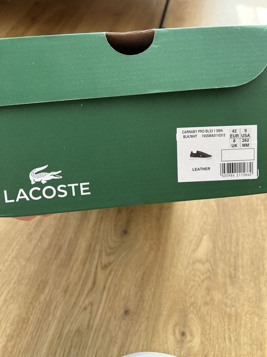 Нови: Кожени кецове Lacoste CARNABY PRO, размер: 42