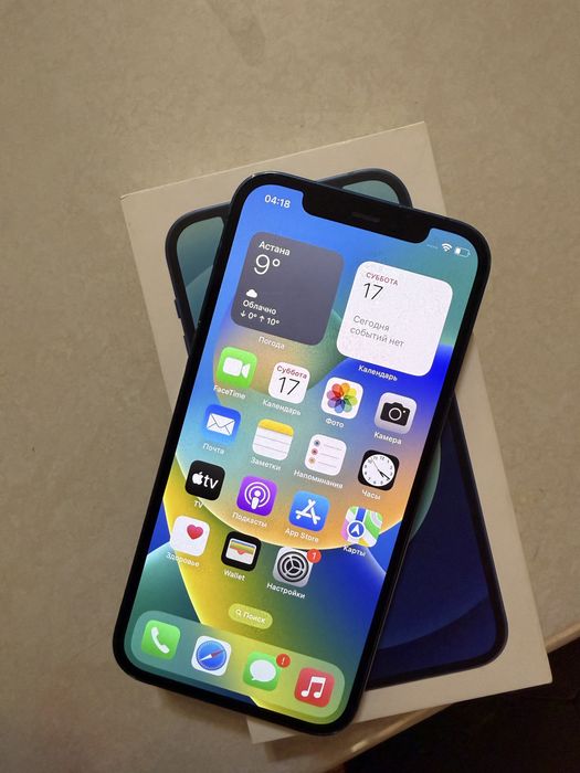 Iphone 12 64GB синий цвет