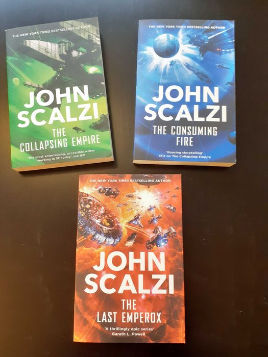 John Scalzi - seria sci-fi Interdependency (lb. engleză, noi)